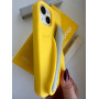 Чохол Rhode Lemontini Lip Case жовтий на айфон 13